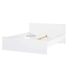 Letto matrimoniale bianco lucido 166x206cm vano a giorno - Nilofar