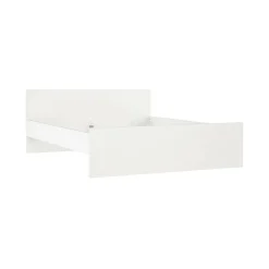 Letto matrimoniale bianco 166x206cm - Kaitak