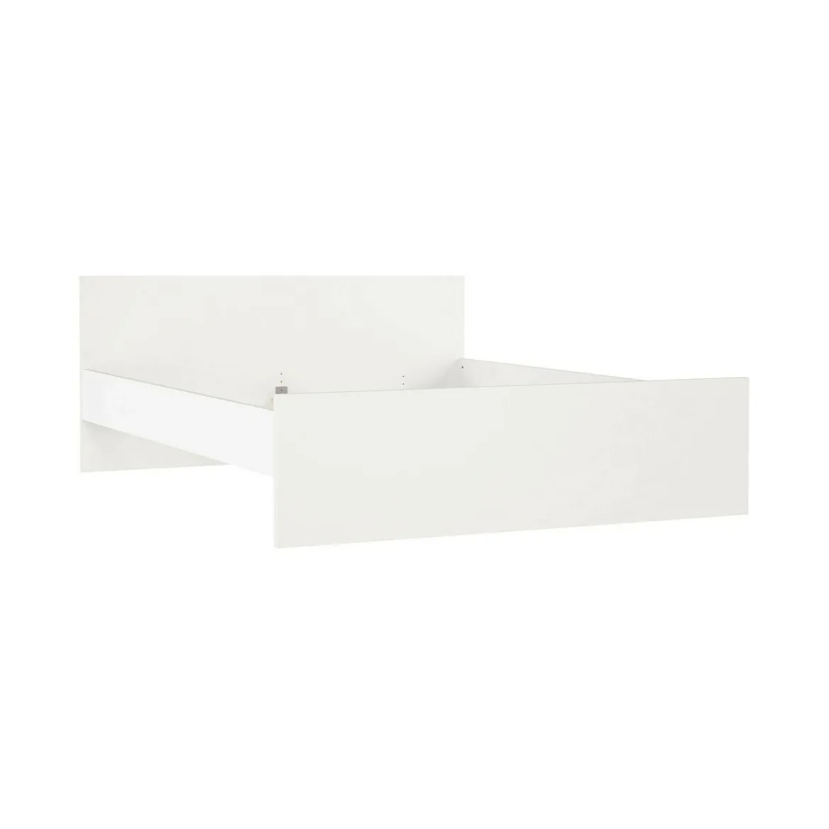 Letto matrimoniale bianco 166x206cm - Kaitak