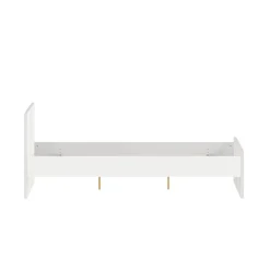 Letto matrimoniale bianco 166x206cm - Kaitak