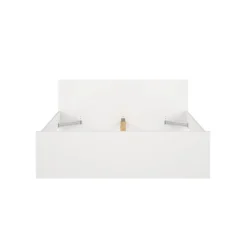 Letto matrimoniale bianco 166x206cm - Kaitak