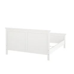 Letto matrimoniale bianco 178x210cm - Arika