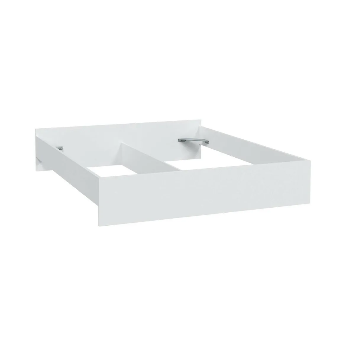Letto matrimoniale bianco 196x166cm - Adia