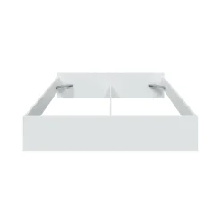 Letto matrimoniale bianco 196x166cm - Adia