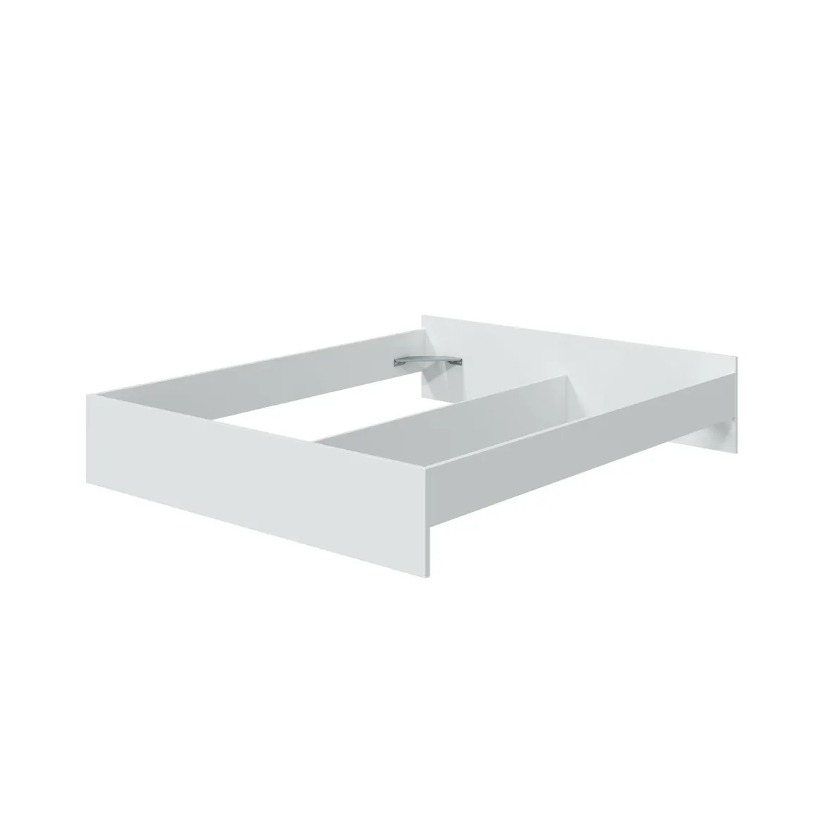 Letto matrimoniale bianco 196x166cm - Adia