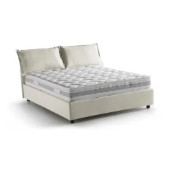 Letto matrimoniale contenitore beige 175x205cm classico - Amelinda