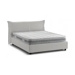 Letto matrimoniale contenitore bianco 175x215cm classico - Verdite