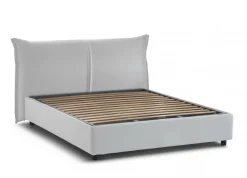 Letto matrimoniale contenitore bianco 175x215cm classico - Verdite