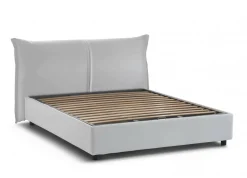 Letto matrimoniale contenitore bianco 175x215cm classico - Verdite