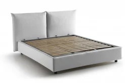 Letto matrimoniale contenitore bianco 190x215cm - Arpino