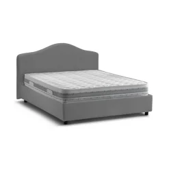 Letto matrimoniale contenitore grigio 175x215cm - Verdite