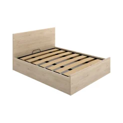 Letto matrimoniale contenitore rovere 158x197cm - Barolo