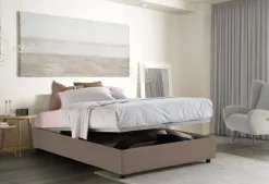 Letto matrimoniale contenitore tortora 175x205cm moderno - Andyymion