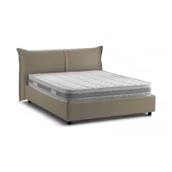 Letto matrimoniale contenitore tortora 175x215cm chic - Augite