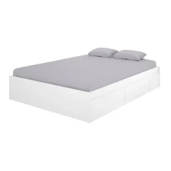 Letto matrimoniale economico bianco 205x266cm - Marika
