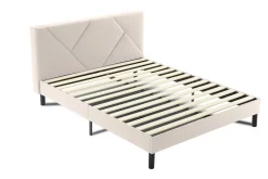 Letto matrimoniale Hypnos, 160x200 cm, Beige