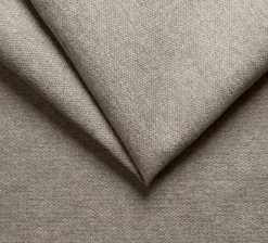Letto Matrimoniale in Tessuto Grigio Tortora
