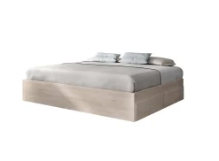 Letto matrimoniale moderno rovere 205x169cm - Ferdie