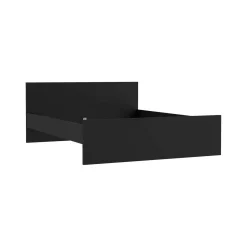 Letto matrimoniale nero 166x206cm - Kaitak