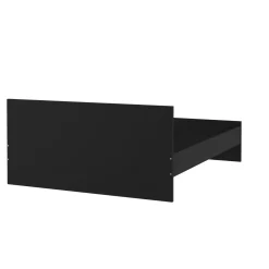 Letto matrimoniale nero 166x206cm - Kaitak
