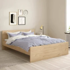 Letto matrimoniale rovere 166x206cm - Kaitak