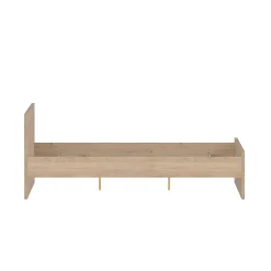 Letto matrimoniale rovere 166x206cm - Kaitak