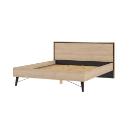 Letto matrimoniale rovere 192x206cm - Ghebbo