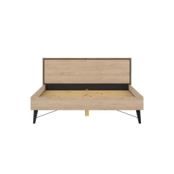 Letto matrimoniale rovere 192x206cm - Ghebbo