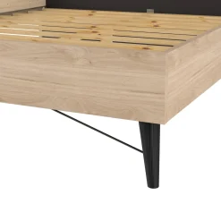 Letto matrimoniale rovere 192x206cm - Ghebbo