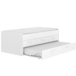 Letto per bambini 4 cassetti 194x95cm bianco - Aftro