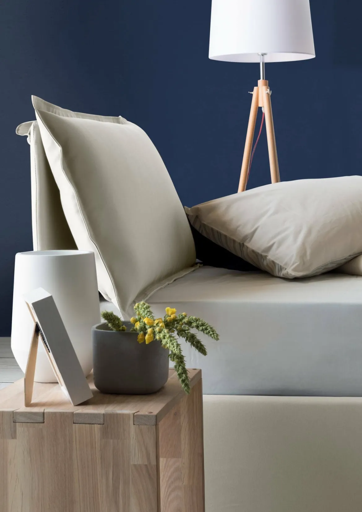 Letto 1 piazza contenitore beige 95x205cm sfoderabile - Argentino