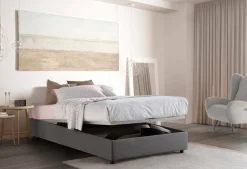 Letto piazza e mezza Abici, con materasso Cm 120x200 incluso, Rosso