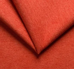 Letto Piazza e Mezza Arancione Sfoderabile Contenitore, Dimensione Materasso 120x200 cm Made in Italy - Briona