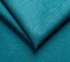 Letto Piazza e Mezza Azzurro Sfoderabile Contenitore, Dimensione Materasso 120x190 cm Made in Italy - Brivio