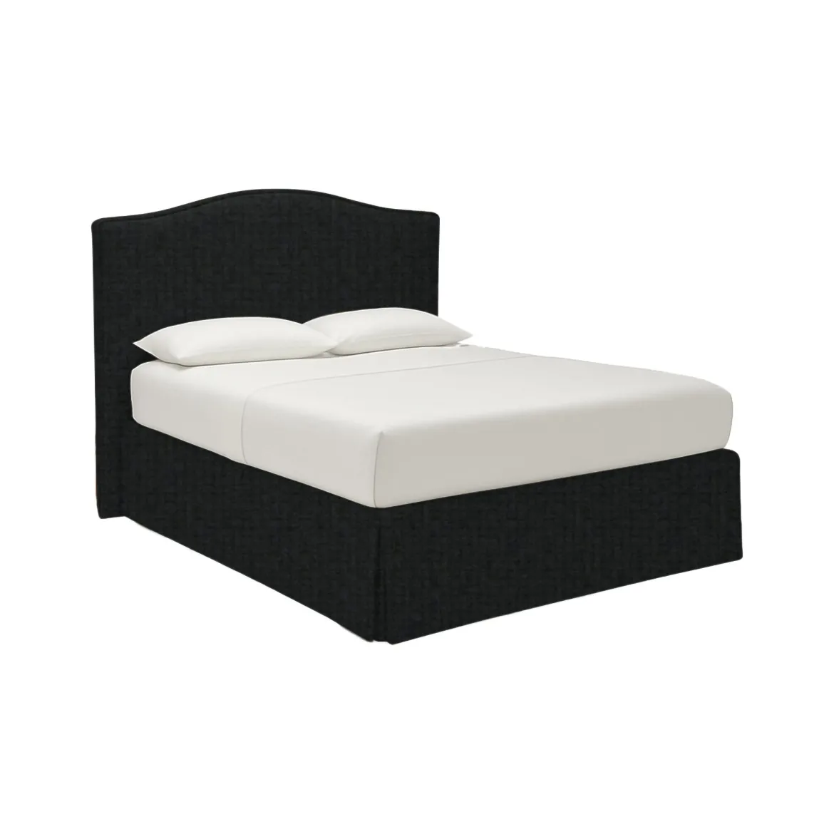 Letto Piazza e Mezza Grigio Scuro Sfoderabile Contenitore, Dimensione Materasso 120x190 cm - Lavagna