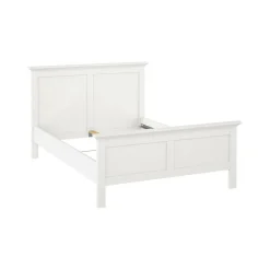 Letto piazza e mezza Umbert, 158x211 h110 cm, Bianco