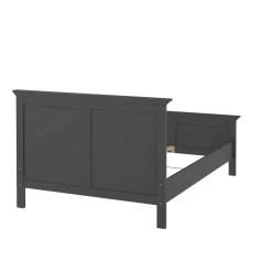 Letto piazza e mezza Umbert, 211x158 h110 cm, Grigio