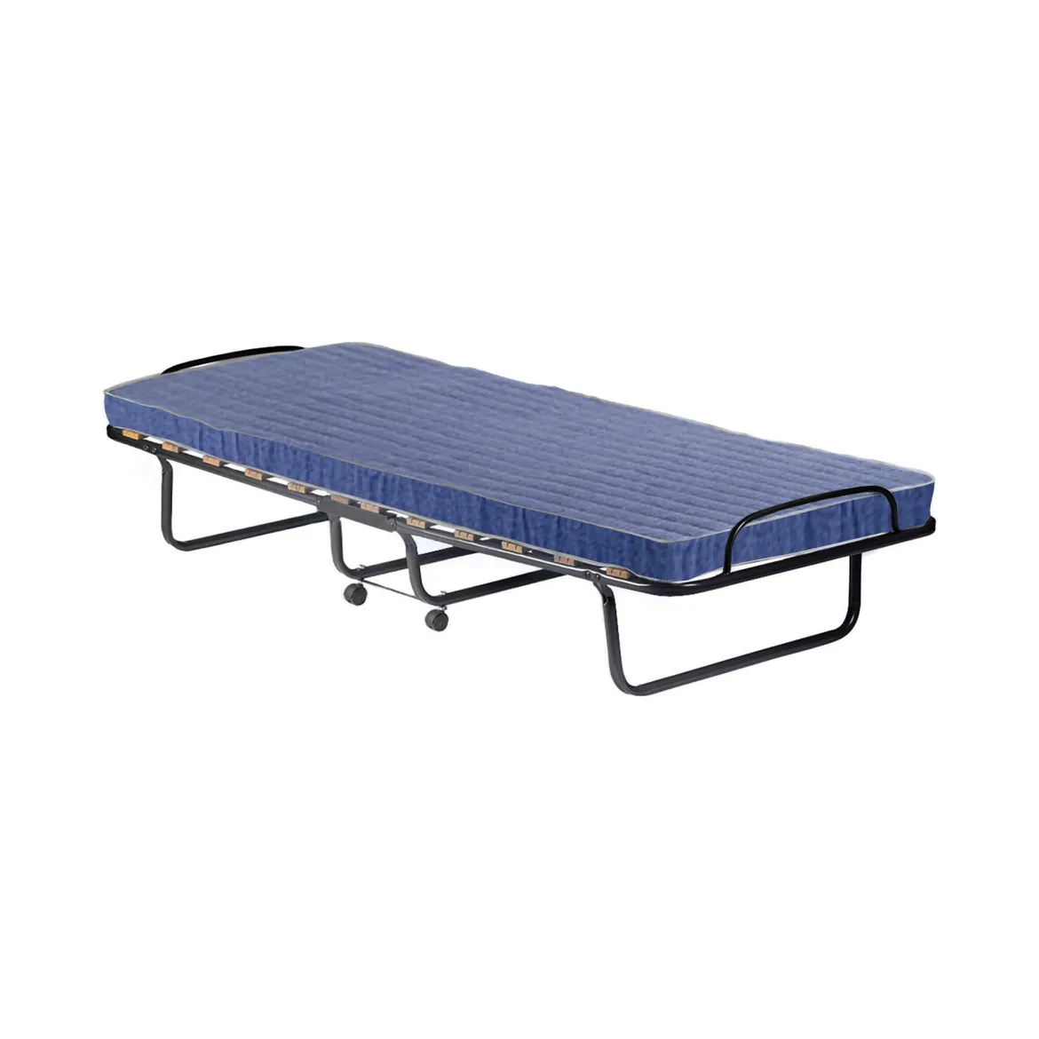 Letto 1 piazza pieghevole 80x80cm blu - Abak