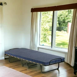 Letto 1 piazza pieghevole 80x80cm blu - Abak