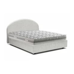 Letto 2 piazze contenitore bianco 175x205cm robusto - Amida