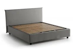 Letto 2 piazze contenitore grigio 175x205cm stabile - Anassimene