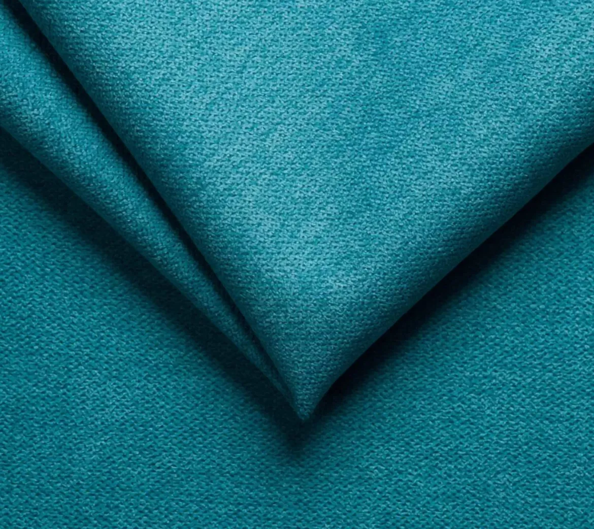 Letto Singolo Azzurro Sfoderabile Contenitore, Dimensione Materasso 80x190 cm Made in Italy - Brez