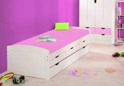 Letto Singolo Bianco Contenitore Dimensione Materasso 90x190 cm, Singolo - Spoltore