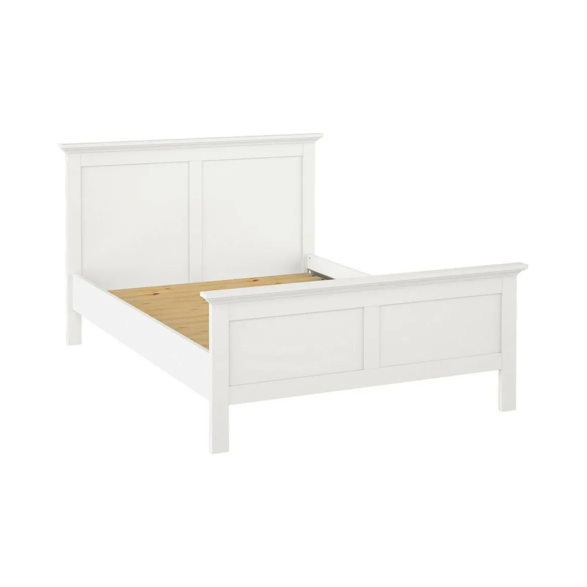 Letto singolo bianco 158x200cm rete inclusa - Arcevia