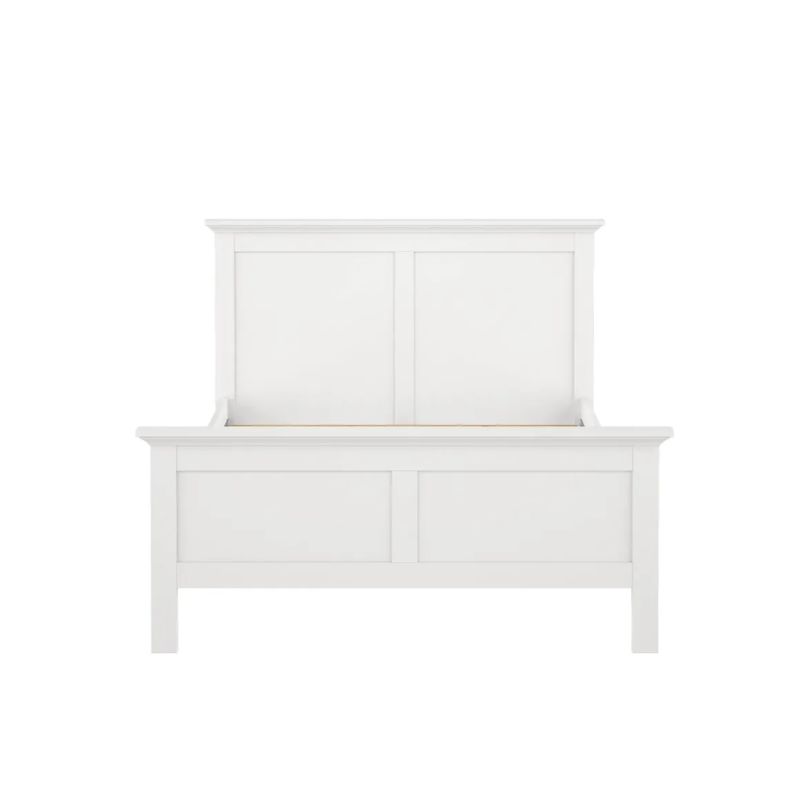 Letto singolo bianco 158x210cm rete inclusa - Clan