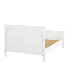 Letto singolo bianco 158x210cm rete inclusa - Clan