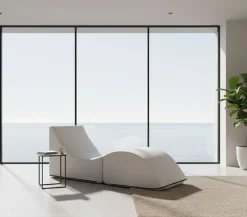 Letto singolo pieghevole 130x50cm bianco - Arbil