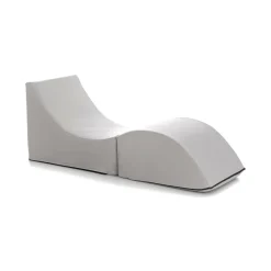 Letto singolo pieghevole 130x50cm bianco - Arbil
