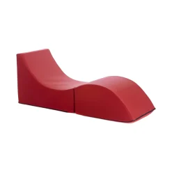 Letto singolo pieghevole 130x50cm rosso - Arbil