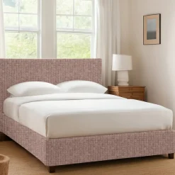 Letto Singolo Rosa Antico Sfoderabile Contenitore, Dimensione Materasso 90x190 cm - Racines